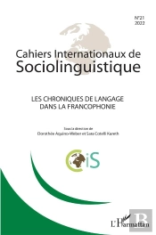Les Chroniques De Langage Dans La Francophonie - Vol21