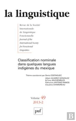 Bertrand.pt - Les Classificateurs Nominaux Dans Des Langues Du Mexique