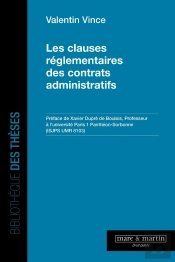 Les Clauses Réglementaires Des Contrats Administratifs