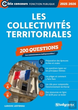 Bertrand.pt - Les Collectivités Territoriales : 200 Questions (Catégories A Et B) (Édition 2025/2026)