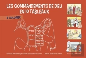 Les Commandements De Dieu En 10 Tableaux À Colorier