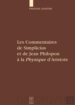 Bertrand.pt - Les Commentaires De Simplicius Et De Jean Philopon À La 