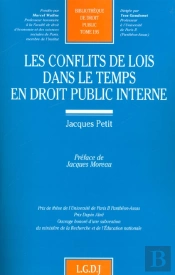Les Conflits De Lois Dans Le Temps En Droit Public International
