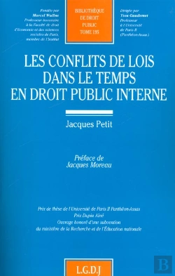 Bertrand.pt - Les Conflits De Lois Dans Le Temps En Droit Public International