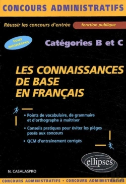 Bertrand.pt - Les Connaissances De Base En Français - Catégories B Et C