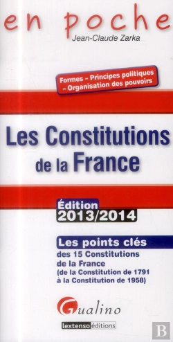 Bertrand.pt - Les Constitutions De La France 2013-2014