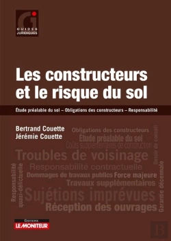 Bertrand.pt - Les Constructeurs Et Le Risque Du Sol ; Étude Préalable Du Sol - Obligations Des Constructeurs - Responsabilité