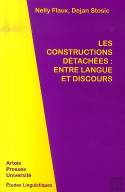 Bertrand.pt - Les Constructions Détachées ; Entre Langue Et Discours