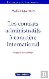 Les  Contrats Administratifs À Caractère Internation