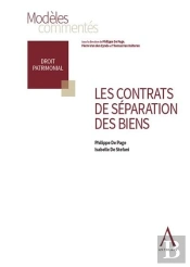 Les Contrats De Séparation Des Biens