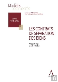 Bertrand.pt - Les Contrats De Séparation Des Biens