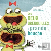 Les Deux Grenouilles À Grande Bouche