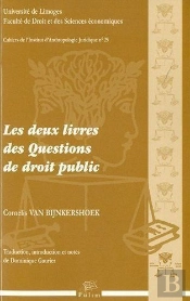 Les Deux Livres Des Questions De Droit Public