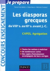 Les Diasporas Grecques ; Thème D'Histoire Ancienne ; Capes Histoire-Géographie ; Agrégation D'Histoire