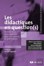 Les Didactiques En Questions Etat Des Lieux Et Persperctives Pour La Recherche Et La Formation