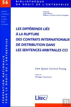 Bertrand.pt - Les Differents Lies A La Rupture Des Contrats Internationaux De Distribution Dans Les Sentences