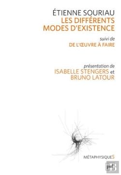 Bertrand.pt - Les Differents Modes D'Existence ; L'Oeuvre À Faire