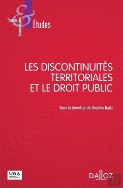 Bertrand.pt - Les Discontinuités Territoriales Et Le Droit Public