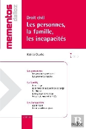 Les Droits Civils ; Les Personnes, La Famille, Les Incapacités (7e Édition)