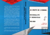Les Droits De L'Homme : Universalité Et Renouveau (1789-1989)