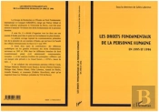 Les Droits Fondamentaux De La Personne Humaine En 1995 Et 1996
