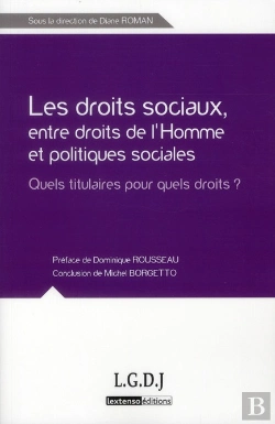 Bertrand.pt - Les Droits Sociaux, Entre Droits De L'Homme Et Politiques Sociales ; Quels Titulaires Pour Quels Droits ?