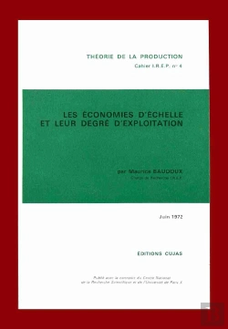 Bertrand.pt - Les Économies D'Échelle Et Leur Degré D'Exploitation