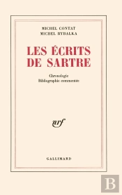 Les Écrits De Sartre : Chronologie Et Bibliographie Commentée