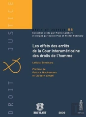 Les Effets Des Arrêts De La Cour Interaméricaine Des Droits De L'Homme