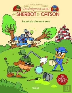 Bertrand.pt - Les Énigmes En Bd De Sherbot & Catson : Le Vol Du Diamant Vert