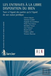 Les Entraves À La Libre Disposition Du Bien ; Tant À L'Égard Des Parties Qu'À L'Égard De Son Statut