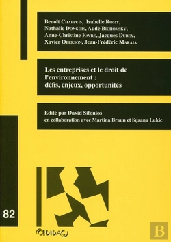 Bertrand.pt - Les Entreprises Et Le Droit De L'Environnement : Défis, Enjeux, Opportunités