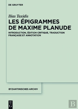 Bertrand.pt - Les Épigrammes De Maxime Planude