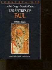 Les Épîtres De Paul T.1 ; Corinthiens