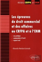 Les Épreuves De Droit Commercial & Des Affaires Au Crfpa Et À L'Enm