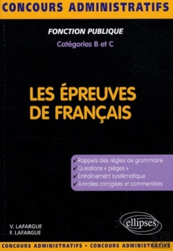 Bertrand.pt - Les Épreuves De Français. Concours De Catégories B Et C