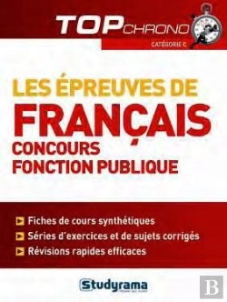 Bertrand.pt - Les Épreuves De Français ; Concours Fonction Publique