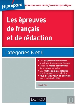 Bertrand.pt - Les Épreuves De Français Et De Rédaction ; Orthographe, Grammaire, Vocabulaire, Rédaction ; Catégories B Et C