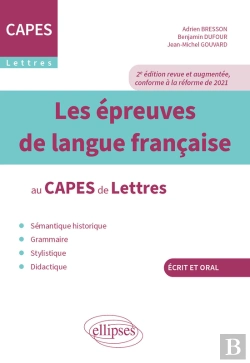 Bertrand.pt - Les Épreuves De Langue Française Au Capes De Lettres