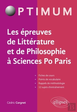 Bertrand.pt - Les Épreuves De Littérature Et De Philosophie À Sciences Po Paris