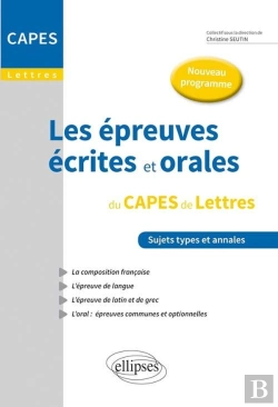 Bertrand.pt - Les Épreuves Écrites Et Orales Du Capes De Lettres. Nouveau Programme