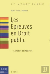 Les Épreuves En Droit Public