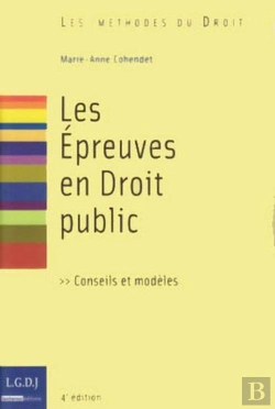 Bertrand.pt - Les Épreuves En Droit Public