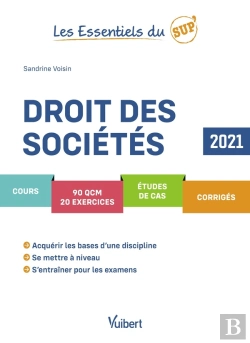 Bertrand.pt - Les Essentiels Du Sup ; Droit Des Sociétés (Édition 2021)