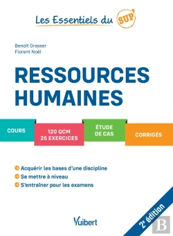 Bertrand.pt - Les Essentiels Du Sup ; Ressources Humaines ; Cours, Qcm, Exercices, Corrigés