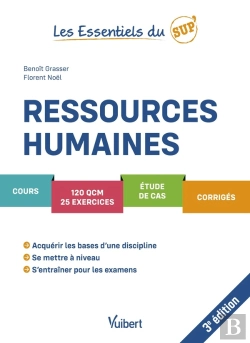 Bertrand.pt - Les Essentiels Du Sup' : Ressources Humaines : Cours, Qcm, Exercices, Étude De Cas, Corrigés