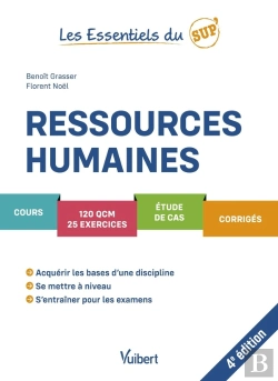 Bertrand.pt - Les Essentiels Du Sup' : Ressources Humaines : Cours - Qcm - Exercices - Étude De Cas - Corrigés