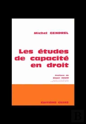 Les Études De Capacité En Droit