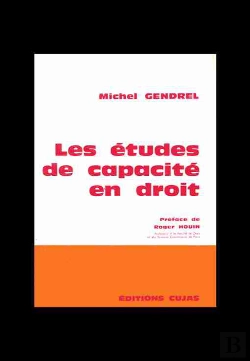 Bertrand.pt - Les Études De Capacité En Droit