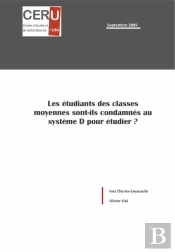 Les Étudiants Des Classes Moyennes Sont-Ils Condamnés Au Système D Pour Étudier ?